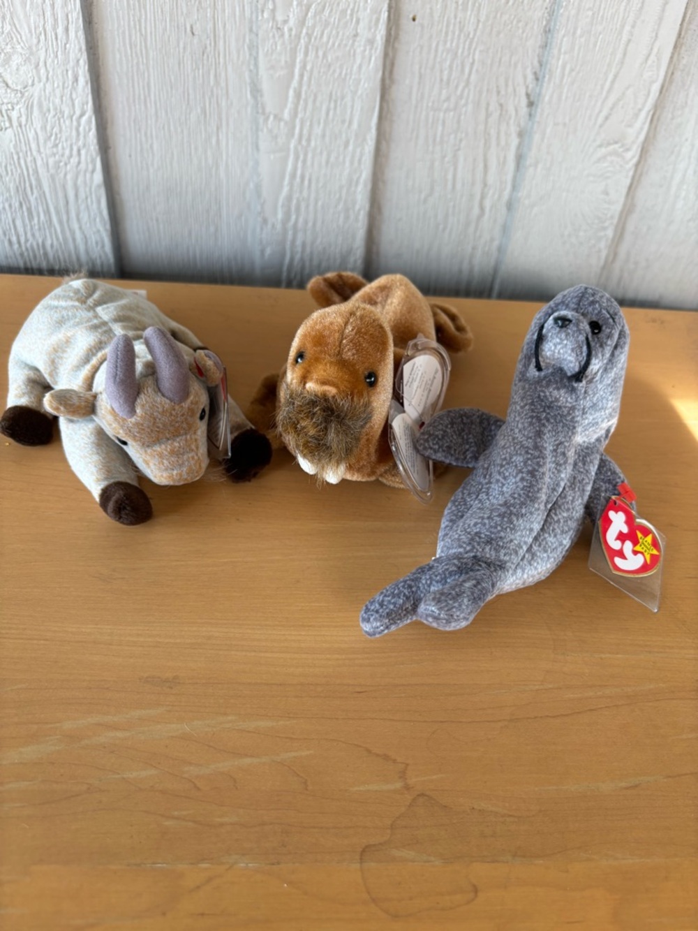 Ty Beanie Buddies Name: Goatee, Paul,Slippery